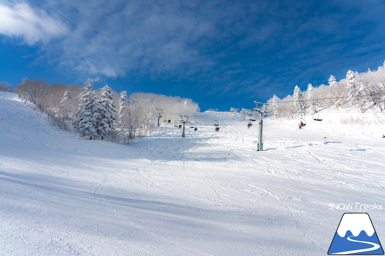 富良野スキー場｜朝の気温は「-17℃」。ふわサラの『bonchi powder』シーズン到来です！